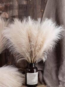 10 piezas artificial de plástico espadaña para casa adorno - Beis - Ver 1