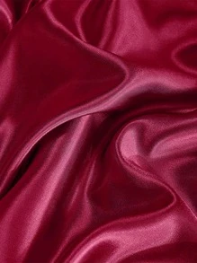Solid Color Satin Flat Sheet