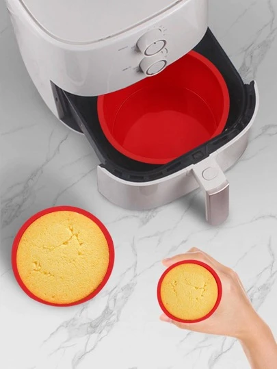 1pc, Cake Pan (''/6''/8'), Baking Cake Mold, Silicone Baking Pan, Oven Accessories, Baking Tools, Kitchen Gadgets, Kitchen Accessories, Home Kitchen Items