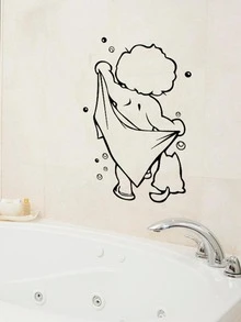 1入組卡通圖案牆貼