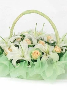 30入組綠色紙襯墊花束包裝紙適用於花卉 - 綠色 - 查看 3