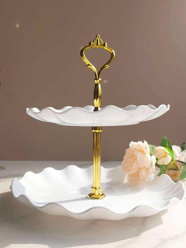 2pcs Double Layer Tray