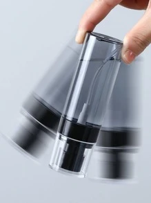 1 pieza Botella de spray transparente para decoración del hogar y el baño, de vuelta a la escuela en verano - Gris - Ver 5