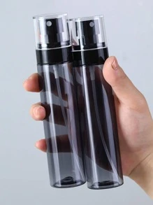 1 pieza Botella de spray transparente para decoración del hogar y el baño, de vuelta a la escuela en verano - Gris - Ver 4