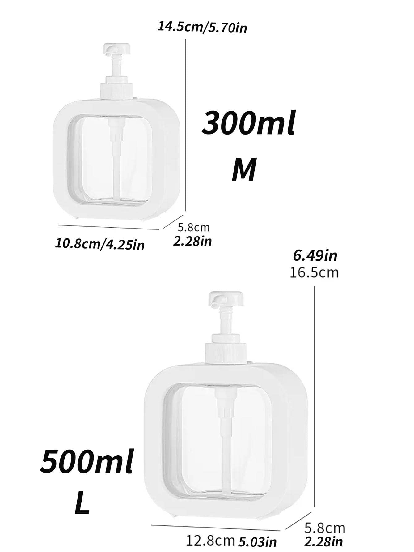 1pc Clear Lotion Dispenser SHEIN USA