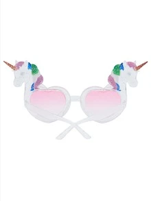1入組獨角獸裝飾派對眼鏡現代PV派對偏愛派對眼鏡裝飾 - 彩色 - 查看 6