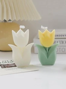 Bấc nến thiết kế hoa tulip 1pc - Nhiều màu - Xem 5