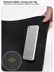 1pc Modern Flower Pattern Non-slip Bath Rug, Modern Diatomite Toilet Mat For Bathroom - Pink - View 9