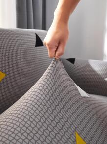 1 tấm bọc ghế sofa họa tiết hình học, tấm bọc ghế sofa polyester hiện đại cho gia đình - Nhiều màu - Xem 6