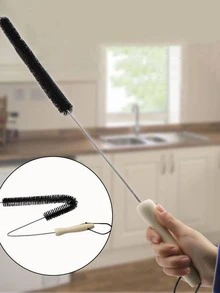 1pc Nylon Washing Machine Cleaning Brush, Multifunction Long Handle Cleaning Brush For Household - Multicolor - View 8