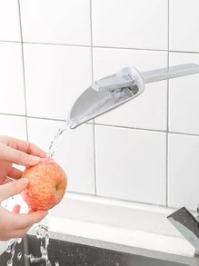 1入組PP水龍頭延長器現代素色水龍頭水龍頭延長器兒童洗手助手 - 灰色 - 查看 5