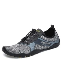 SAGUARO Mens Womens Water Shoes Quick Dry Beach Shoe - Light Grey - View 1