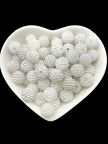 仿珍珠珠子diy珠寶配件 - 白色 - 查看 6