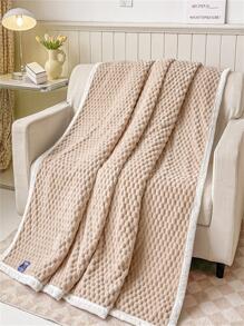 Golden Turtle Plush Blanket, Air Conditioning Blanket, Sofa Blanket, Milk Plush Flannel Blanket For Office Nap, Small Blanket, Plush Pineapple Ruffle Multifunctional Throw Blanket, Halloween Plush Blanket