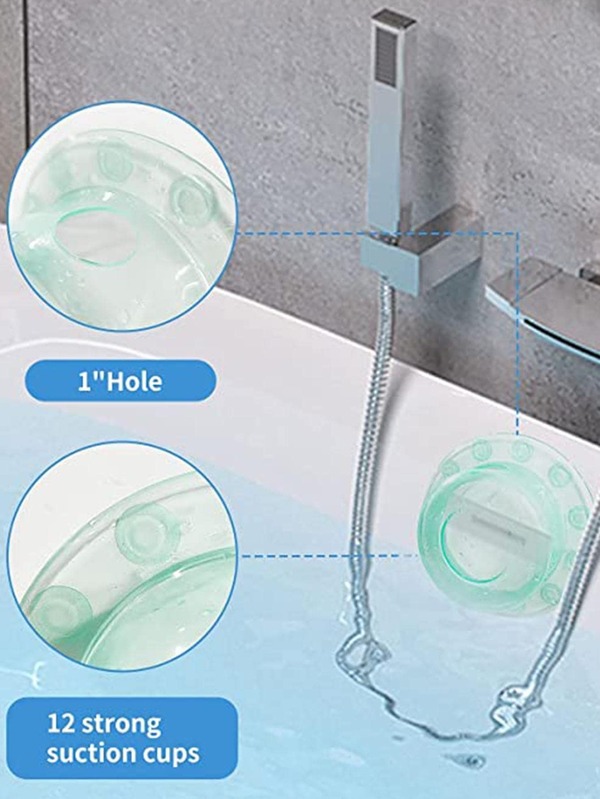 1pc PVC Drain Stopper, Modern Blue Bath Tub Plug For Bathroom SHEIN USA