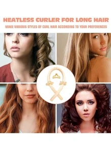 4pcs/set Non-woven Fabric Hair Accessory Set, Minimalist Hair Accessory Set For Home - Beige - View 2