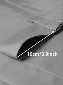 BONZER 1 Màn Màu Cam Tối Giản Polyester Chống Thấm Nước Mất Điện Màn Cho Ngoài Trời, Hiên Nhà, Vọng Lâu - trái cam - Xem 4
