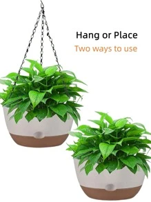 1 pieza Cesta colgante flor - Multicolor - Ver 5