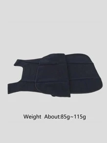 1 Pezzo Grembiule Monocromatico, Grembiule Nero Reversibile Per Cucina, Bagno, Casa, Forniture Per La Casa