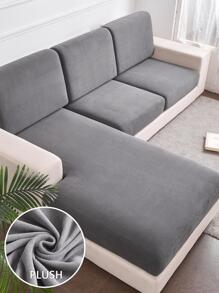1 Màu Sofa Đệm, Tối Giản Đồng Bằng Ghế Sofa Đệm Cho Gia Đình - Xám - Xem 1