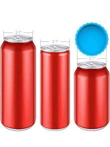 2 piezas Tapa de silicona - Azul - Ver 3