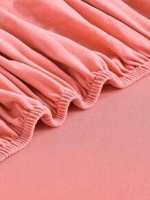 1 Đồng Màu Ghế Sofa Đệm Tối Giản Ghế Sofa Polyester Đệm Cho Gia Đình - Hồng - Xem 9