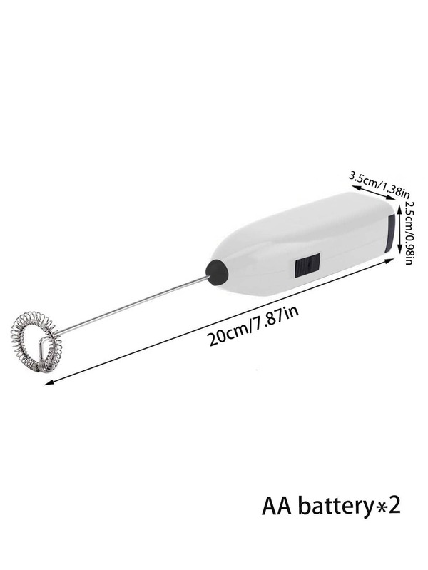 1pc Stainless Steel Electric Mixer, Minimalist Electric Mixer For Home