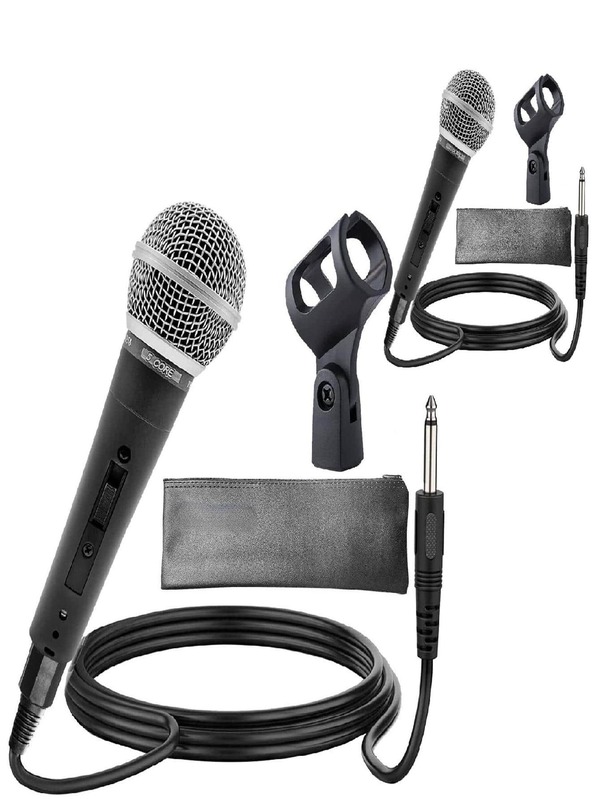 Premium Vocal Dynamic Cardioid Handheld Microphone Neodymium