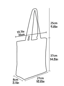 1入組大象樣式收納現代滌綸收納袋 - 彩色 - 查看 3