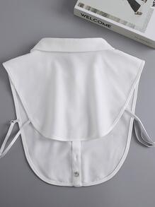 1 chiếc cổ áo thường ngày cho nữ chắc chắn để trang trí hàng ngày - trắng - Xem 6