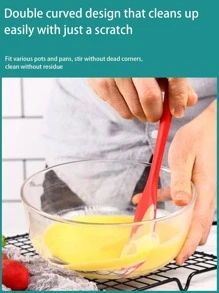 5pcs Silicone Cooking Utensil Set, Minimalist Pink Kitchen Gadget Tool Set For Kitchen - Pink - View 8