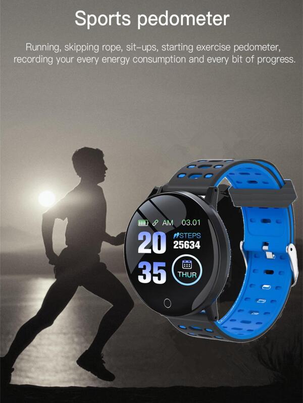 Heart Rate Monitoring Round Smart Watch SHEIN UK