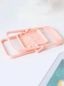 Giá đỡ điện thoại thiết kế ghế 1pc - Hồng - Xem 3