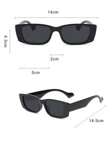 4 件装女士小框猫眼镜户外遮阳多款式时尚眼镜套装