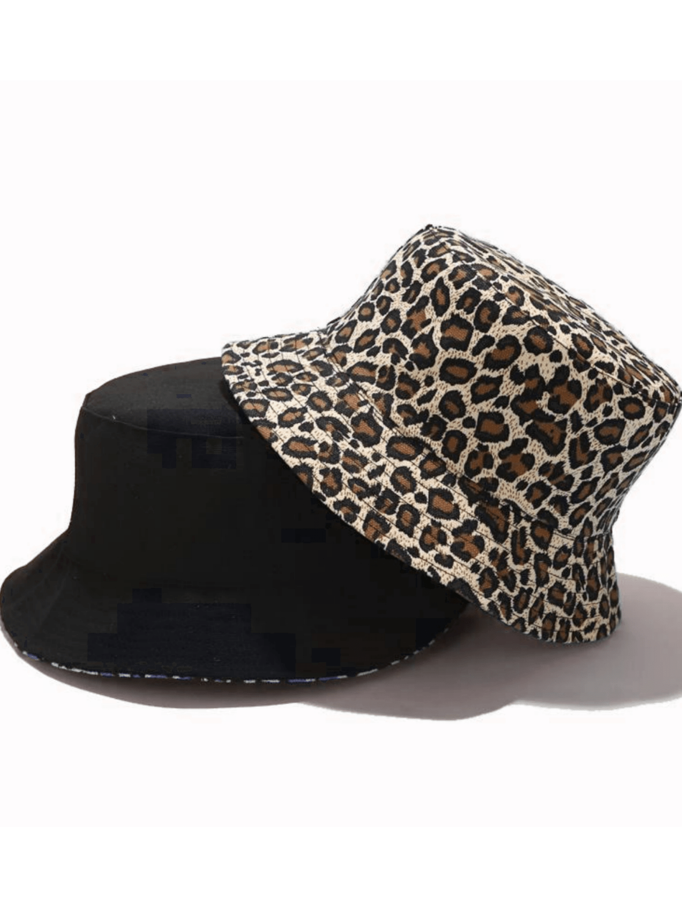 Leopard Print Bucket Hat SHEIN USA