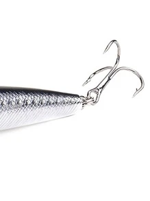 1入組帶魚鉤魚裝飾魚餌 - 彩色 - 查看 4