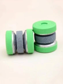 1 Dao Đa Năng Dao, Đơn Giản Hình Tròn Dao Nhựa Và Kéo Dụng Cụ Cho Nhà Bếp - màu xanh lá - Xem 1