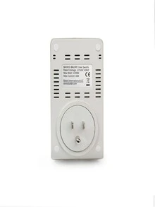 Save Electricity Programmable Timer Switch - White - View 4