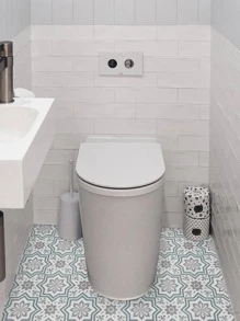 6 miếng dán sàn PP, Miếng dán sàn chống nước họa tiết hoa hiện đại cho gia đình - Nhiều màu - Xem 1