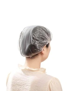 50 piezas Gorro de ducha desechable - transparente - Ver 6