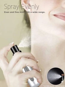 1 件便携式 5ml 塑料香水瓶，现代可重复使用香水瓶，适合旅行、客厅、家居卧室、浴室、家居装饰、旅行用品、婚礼、派对、生日、送给男士、妈妈、爸爸、朋友的礼物、新年、配饰、有趣的礼物 - 銀色 - 查看 4