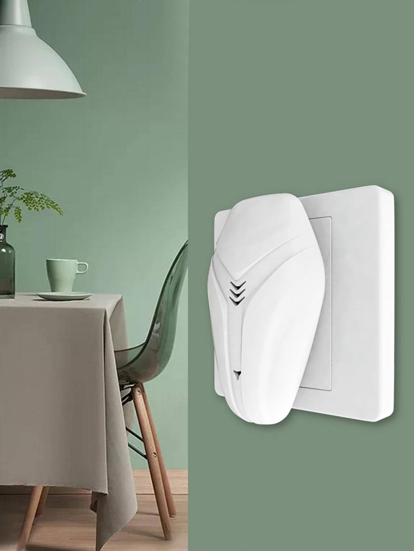 1pc ABS Mosquito Killer Lamp, Modernist Solid Mosquito Repellent Light For Home - White - View 1