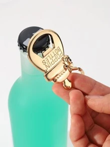 1入組嬰兒瓶形啤酒開瓶器 - 金色 - 查看 4