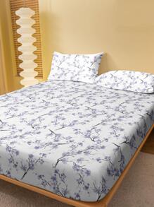 花紋床單，現代彈性帶床單，配房必備 - 黑與白 - 查看 5