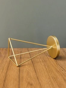 1入組鐵製燭台金色燭台家用 - 金色 - 查看 3