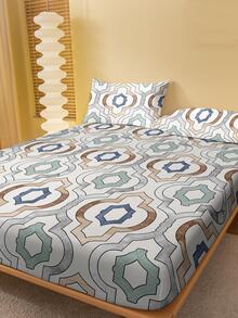 1 Họa Tiết Hình Học Trang Bị Tấm Vải Hiện Đại Trang Bị Tấm Đáy Cho Phòng Ngủ - Nhiều màu - Xem 4