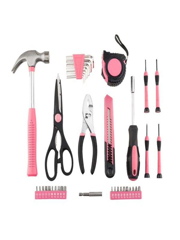 39pcs Tool Kit Pink SHEIN USA