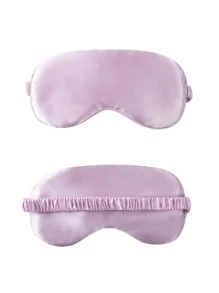 1 Tấm Che Mắt Màu Tím, Mặt Nạ Ngủ Polyester Tối Giản Cho Phòng Ngủ - Màu tím - Xem 1