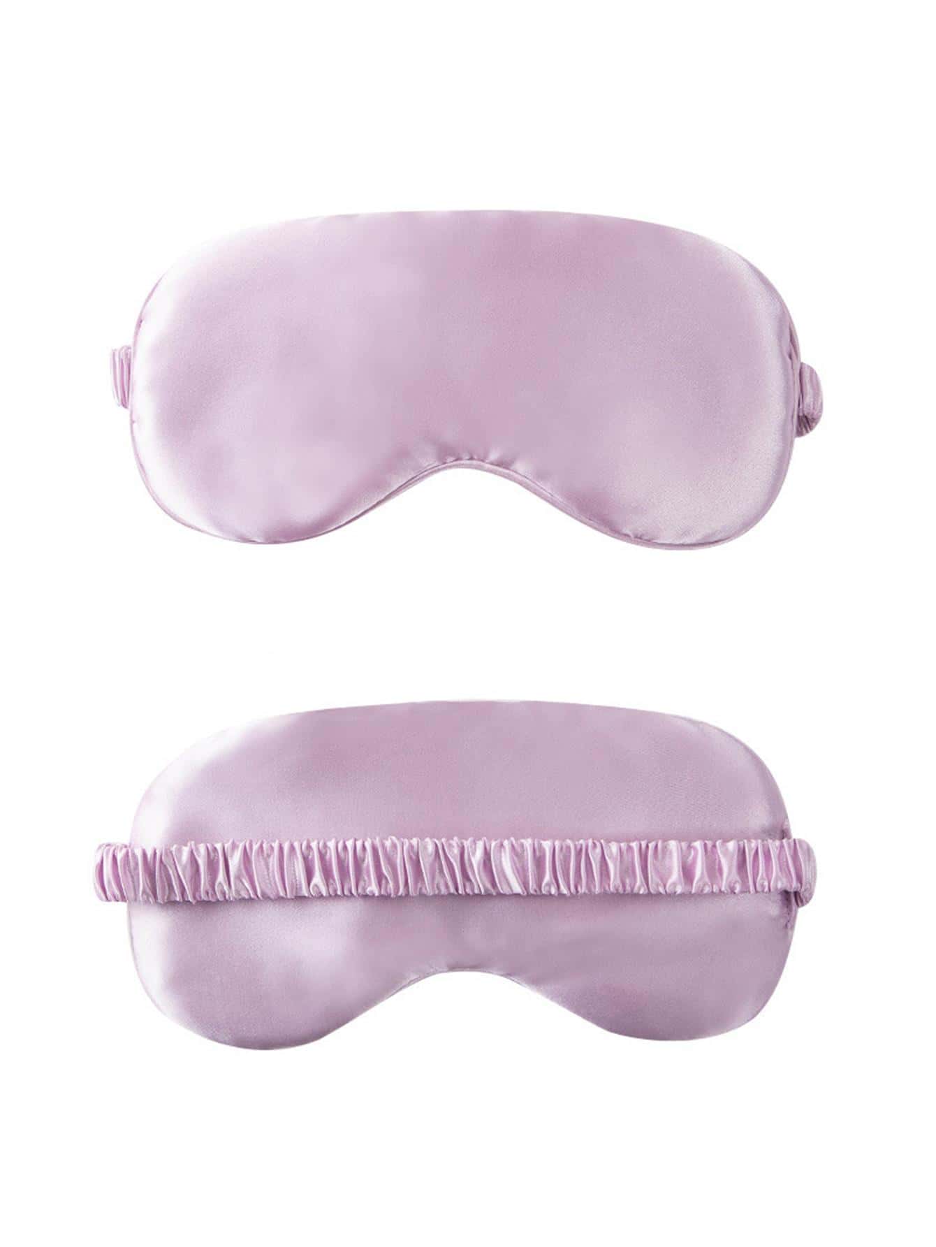1 Tấm Che Mắt Màu Tím, Mặt Nạ Ngủ Polyester Tối Giản Cho Phòng Ngủ - Màu tím - Xem 1