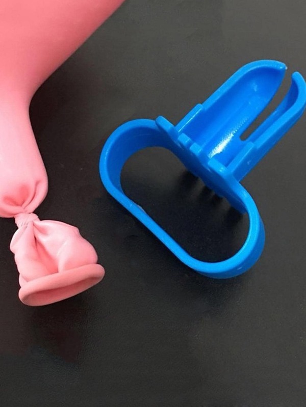 1pc Plastic Balloon Knotting Tool, Modern Blue Balloon Knotting Tool For Party SHEIN USA